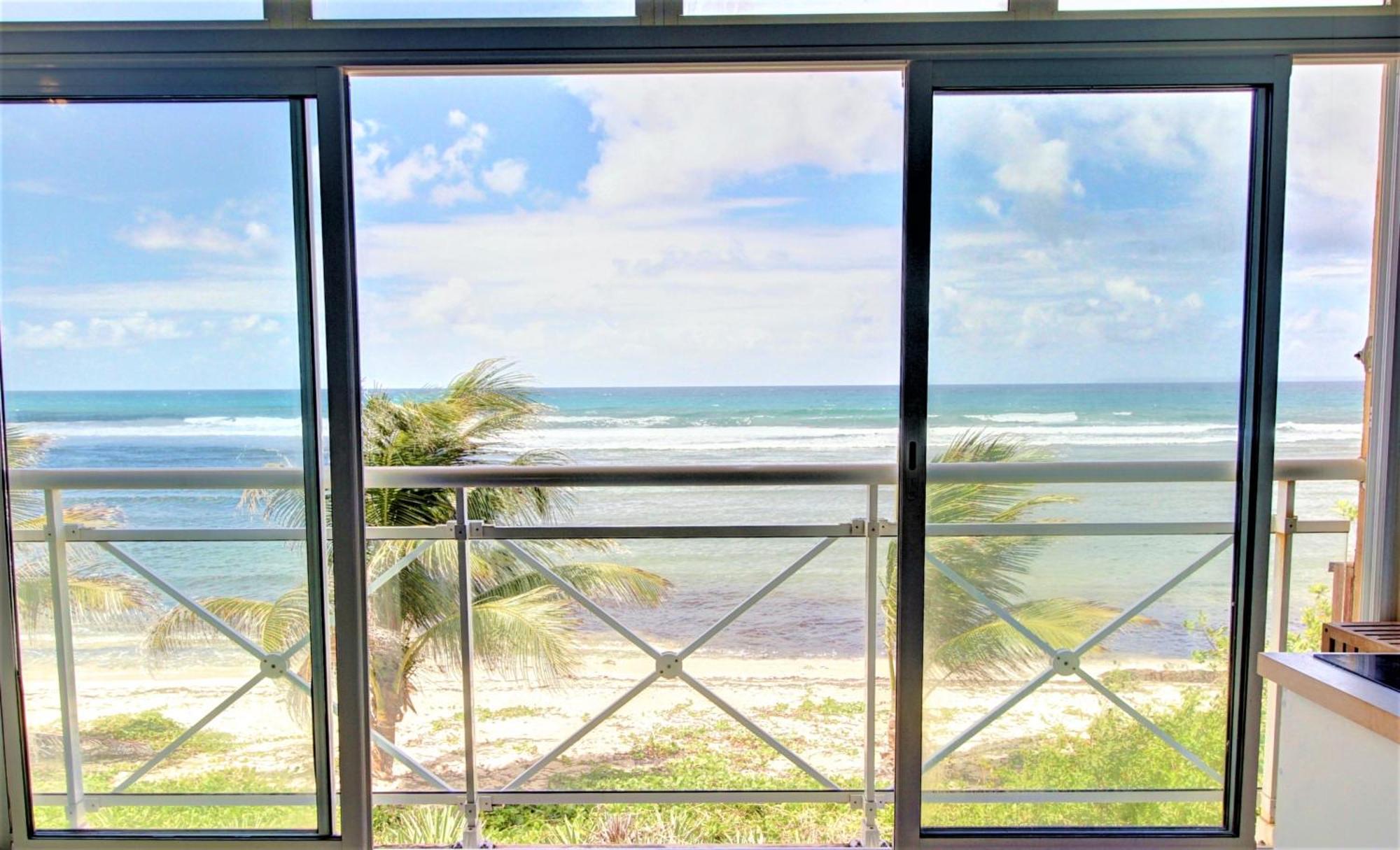 Crystal Beach, Vue Mer, Acces Direct Plage Et Piscine, Clim Seze Buitenkant foto